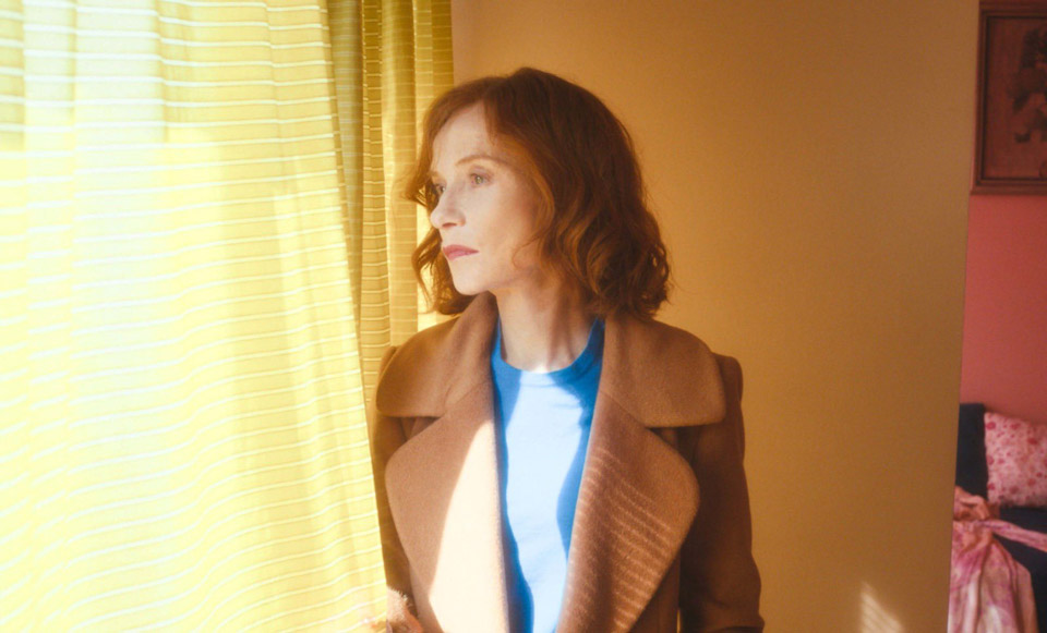 Isabelle Huppert et Swann Arlaud dans "À propos de Joan" de Laurent Larrivière 