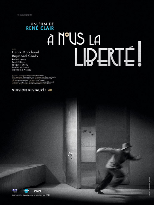 Affiche A nous la liberté de René Clair