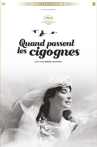 Affiche Quand passent les cigognes