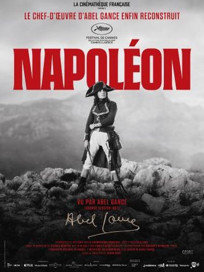 Affiche de « Napoléon vu par Abel Gance » 