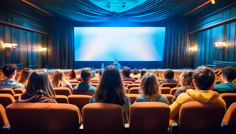 Salle de cinéma jeune public