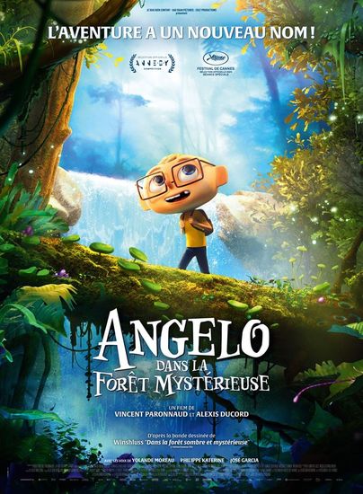 Affiche de Angelo dans la forêt mystérieuse réalisé par Vincent Paronnaud, Alexis Ducord