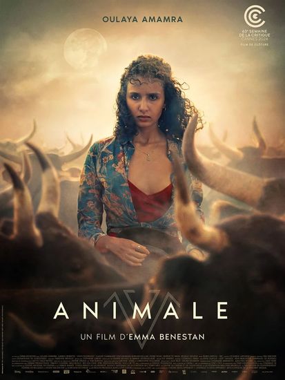 Affiche de « ANIMALE » d'Emma Benestan