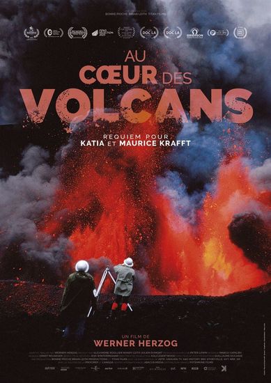 Affiche de Au cœur des volcans : requiem pour Katia et Maurice Krafft réalisé par Werner Herzog