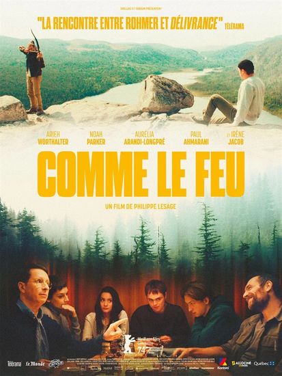 Affiche de Comme le feu de Philippe Lesage