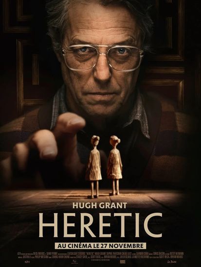 Affiche de Heretic réalisé par Scott Beck, Bryan Woods