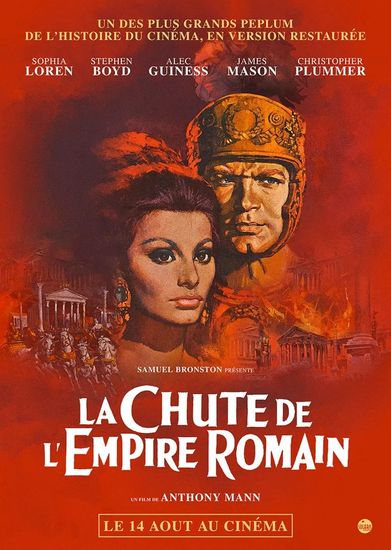 Affiche de La Chute de l'empire romain