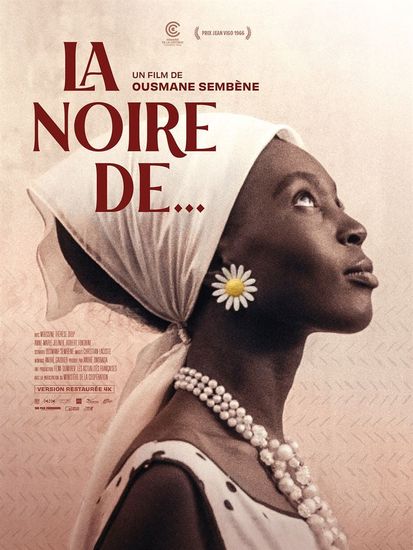 Affiche de La Noire de… réalisé par Ousmane Sembène