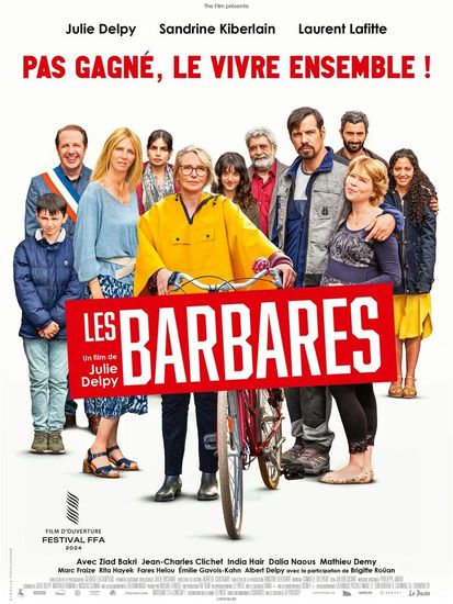 Affiche de Les Barbares réalisé par Julie Delpy