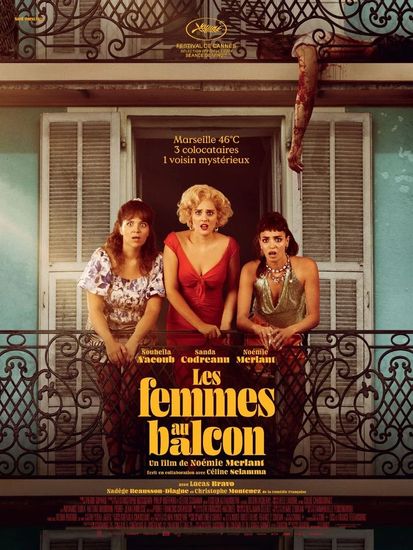 Affiche de Les Femmes au balcon réalisé par Noémie Merlant