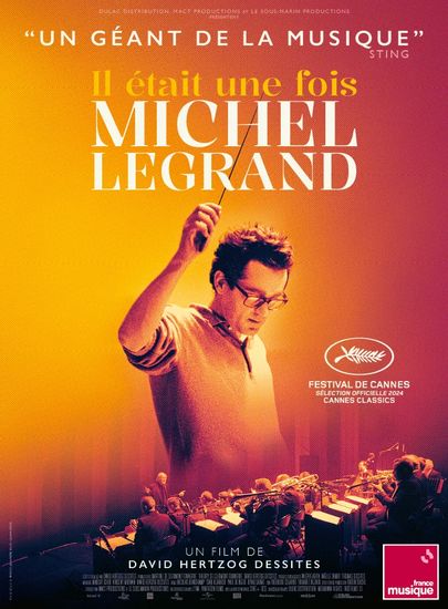 Affiche de Il était une fois Michel Legrand réalisé par David Hertzog-Dessites