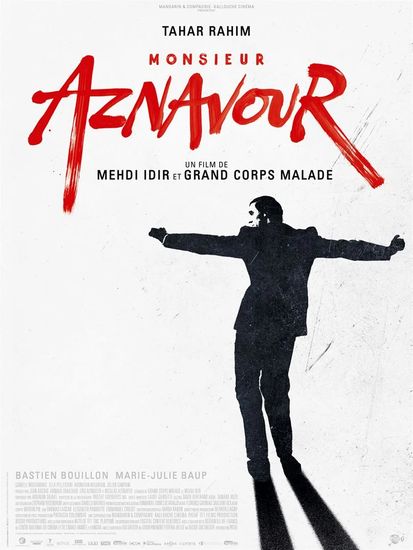 Affiche de Monsieur Aznavour réalisé par Mehdi Idir, Grand Corps Malade