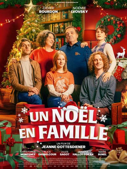 Affiche de Un Noël en famille réalisé par Jeanne Gottesdiener