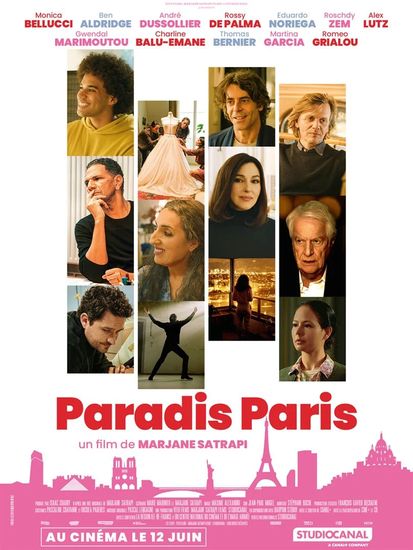 Affiche de « PARADIS PARIS » réalisé par Marjane Satrapi