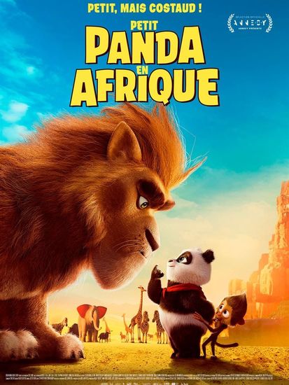 Affiche de Petit panda en Afrique de Richard Claus, Karsten Kiilerich