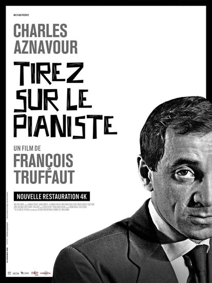 Affiche de Tirez sur le pianiste de Truffaut