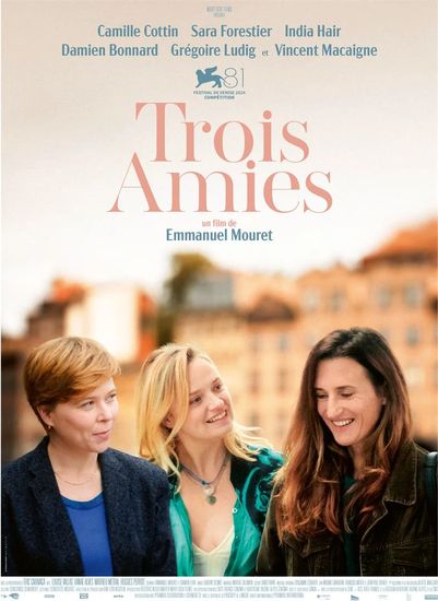 Affiche de Trois amies réalisé par Emmanuel Mouret