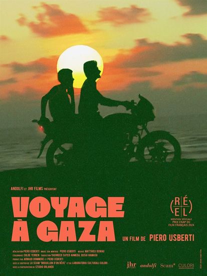 Affiche de Voyage à Gaza réalisé par Piero Usberti