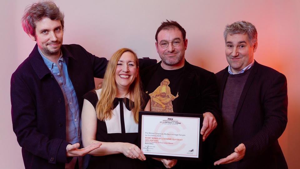 Portrait des lauréats du prix du Meilleur ouvrage français sur le cinéma