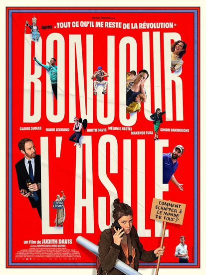 Affiche de Bonjour l'asile réalisé par Judith Davis