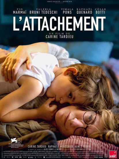 Affiche de L'Attachement réalisé par Carine Tardieu