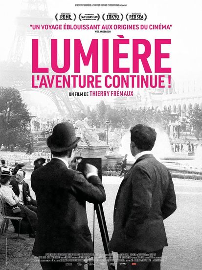 Affiche de « LUMIÈRE, L'AVENTURE CONTINUE »