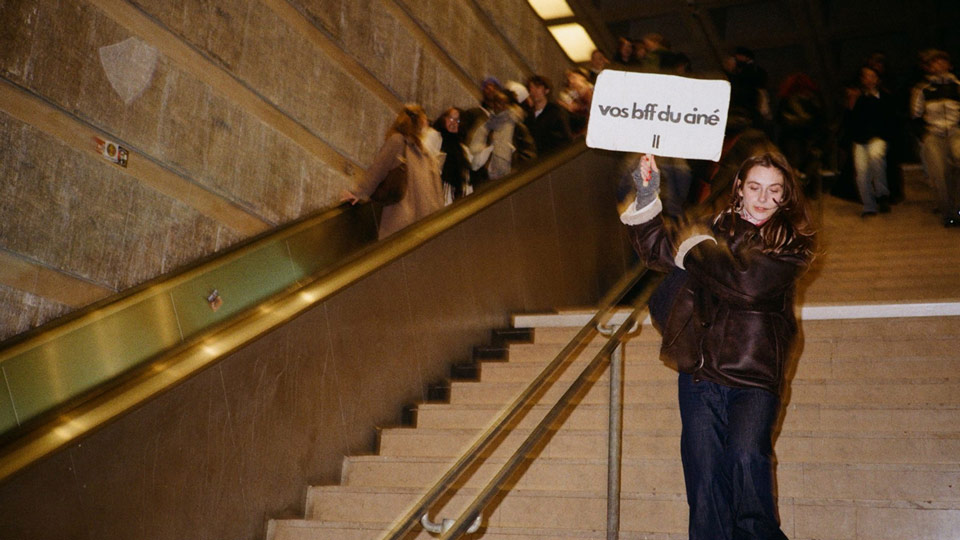Caroline Sabuco en route vers une séance